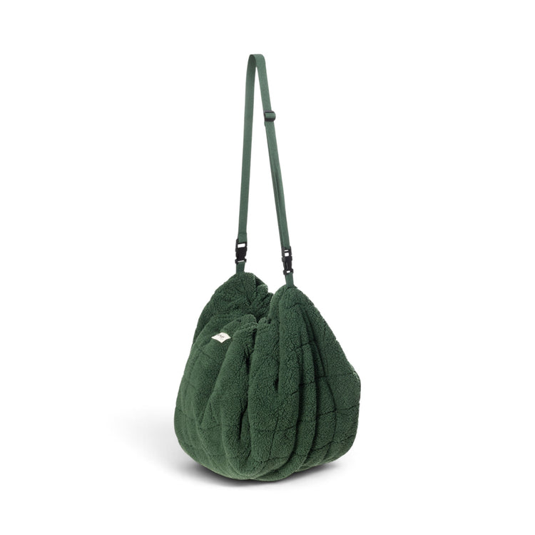 PLAY&GO. 3-in-1 baby playmat, storage bag & diaper bag. Evergreen teddy