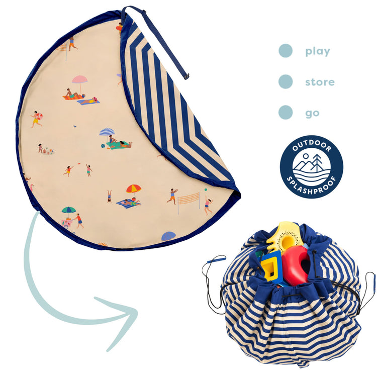 PLAY&GO. Χαλάκι παιχνιδιού - τσάντα 2 σε 1. Outdoor Beach