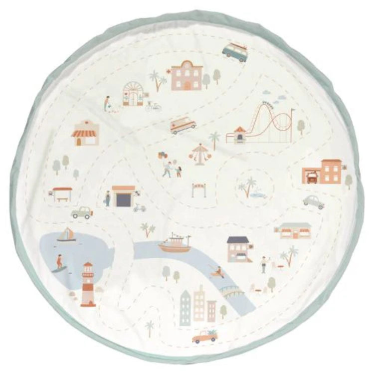 PLAY&GO. Χαλάκι παιχνιδιού - τσάντα 2 σε 1. Citymap