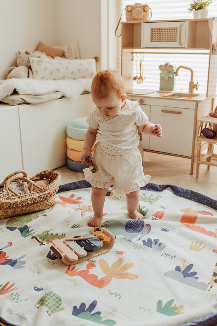 PLAY&GO. 2 in 1 storage bag and playmat. Toupities