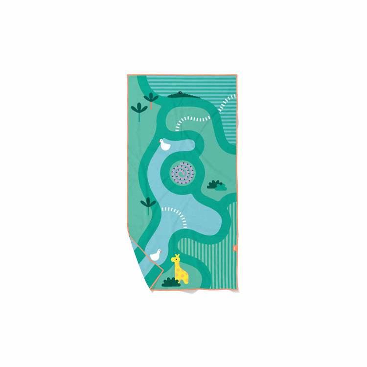 Quut. Play towel Safari 140x70 cm