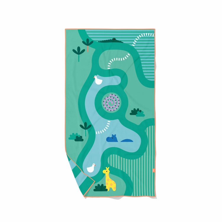 Quut. Play towel Safari 180x100 cm