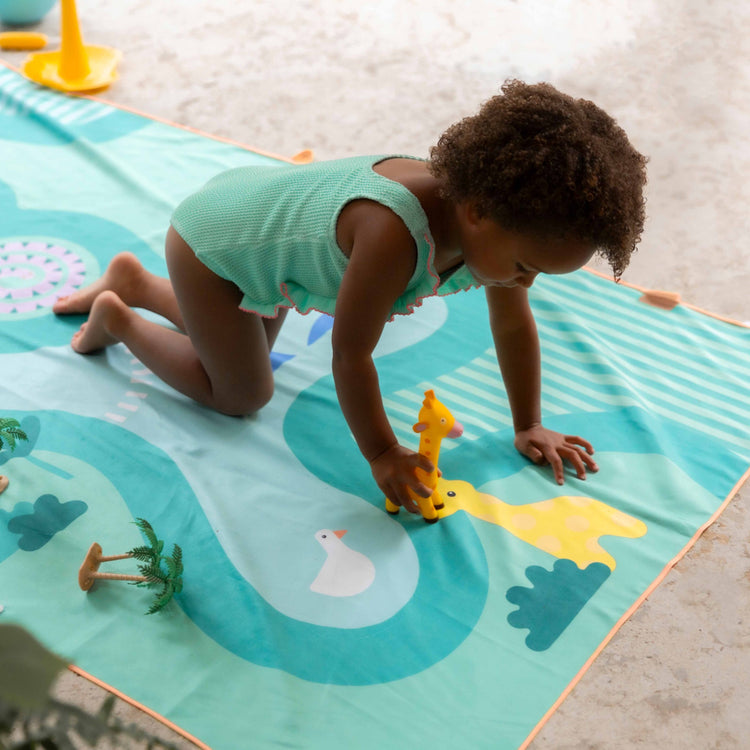 Quut. Play towel Safari 180x100 cm