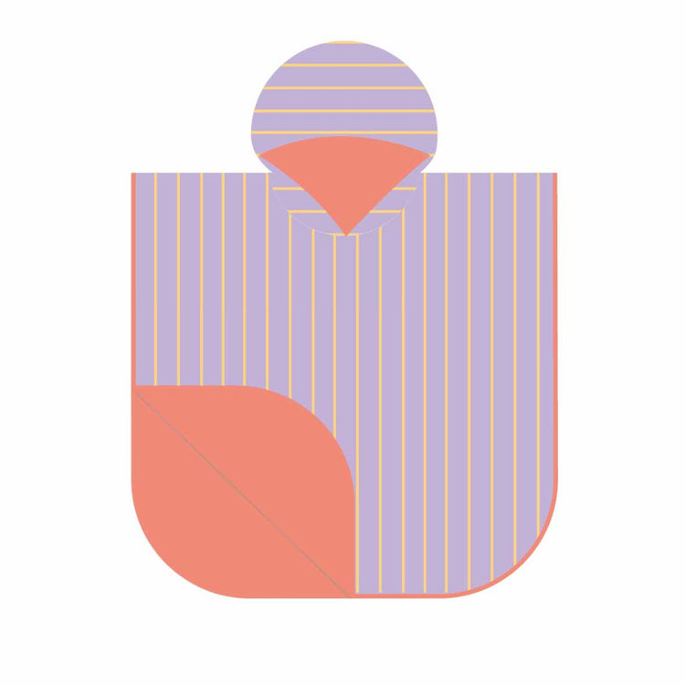 Quut. Poncho Lavender