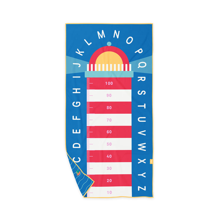 Quut. Play towel Lighthouse Blue 140x70 cm