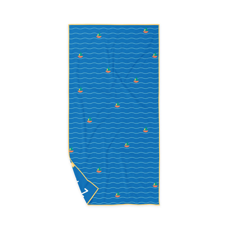 Quut. Play towel Lighthouse Blue 140x70 cm