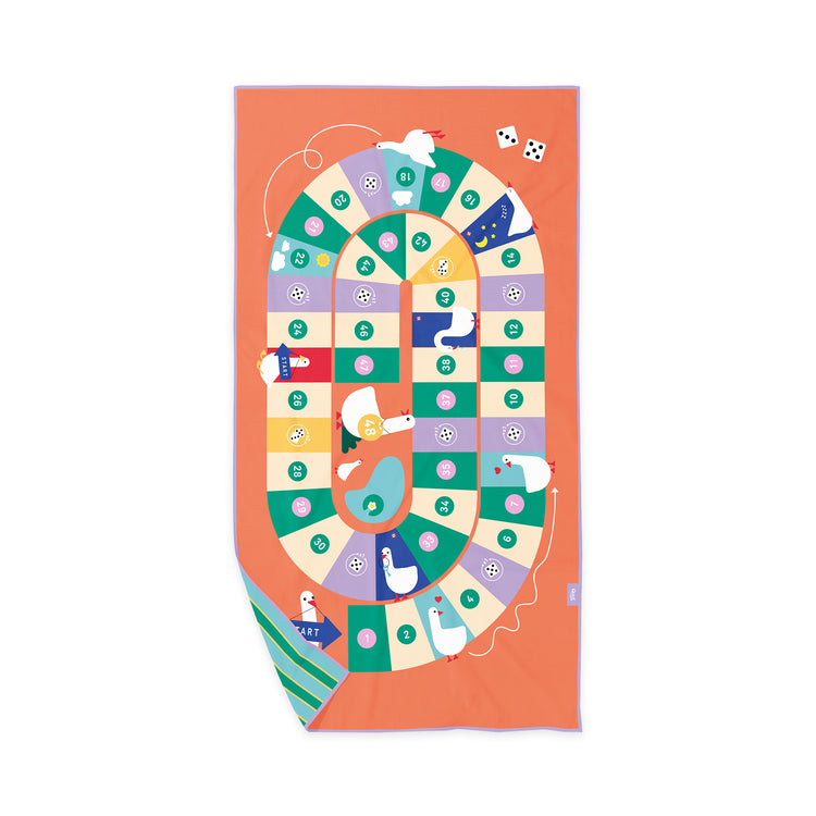 Quut. Play towel Game of the goose 180x100 cm