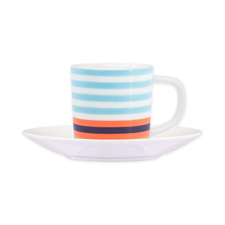 REMEMBER. Espresso cup + saucer Positano