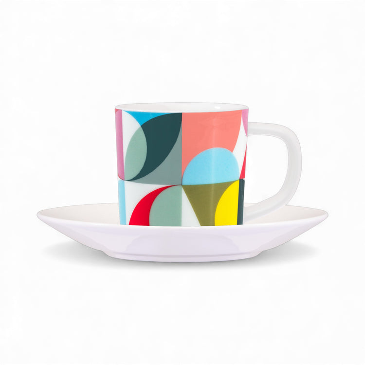 REMEMBER. Φλιτζάνι με πιατάκι espresso Solena