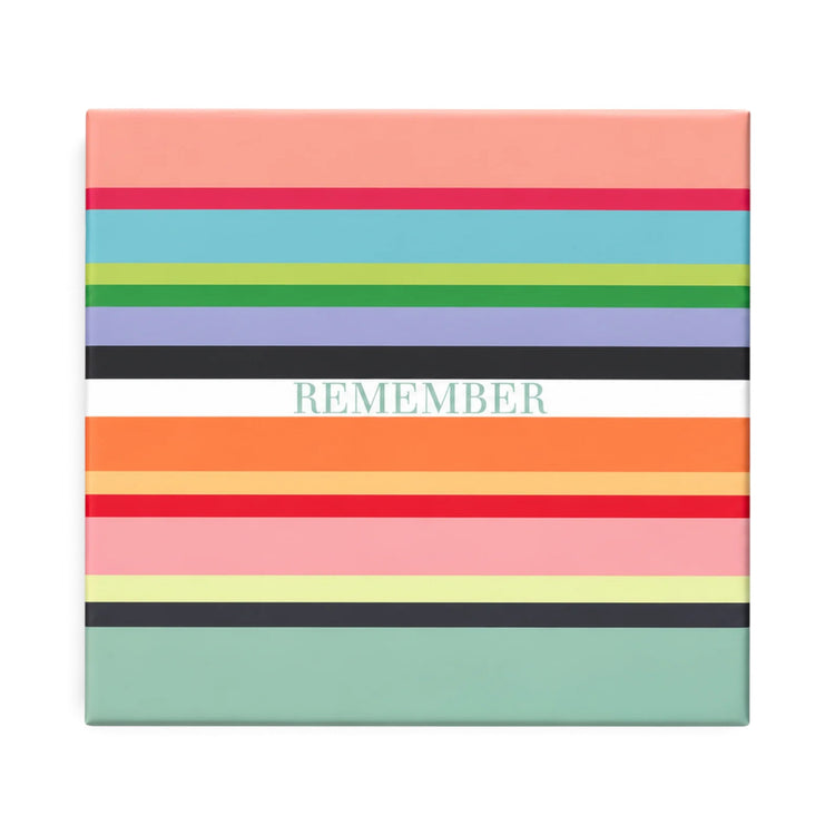 REMEMBER. Σημειωματάριο Stripes