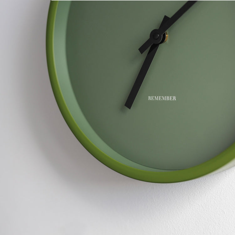 REMEMBER. Wall clock Forest