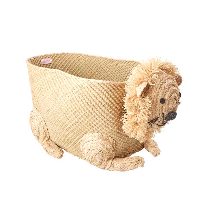 RICE. Seagrass Storage in Lion Shape