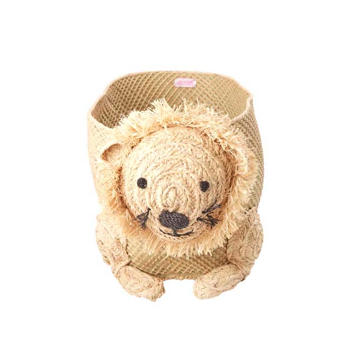 RICE. Seagrass Storage in Lion Shape