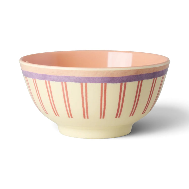 RICE. Μπολ μελαμίνης Stripey Love medium - 700ml
