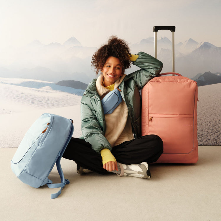 SATCH. Flow S Trolley Pure Coral 32x54x23cm