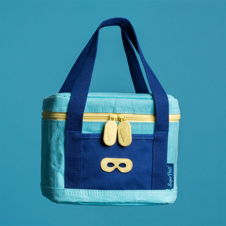SUPER PETIT. Eco-friendly insulated lunch bag - azure