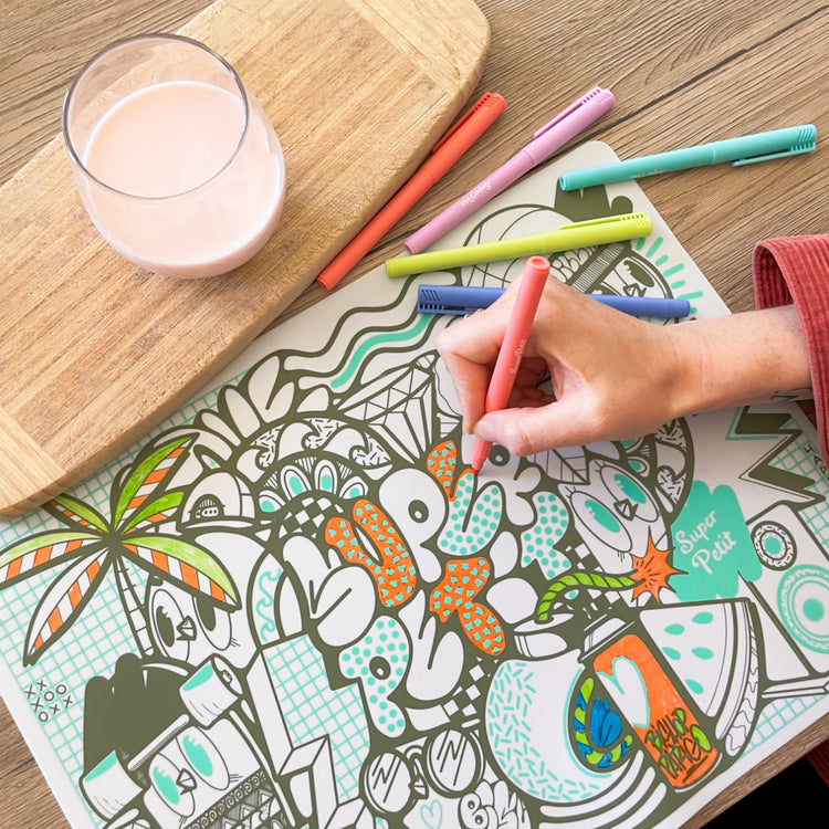 SUPER PETIT. Bishopparigo graffity mat
