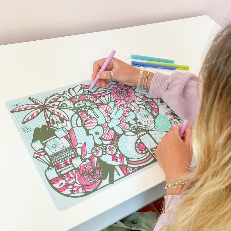 SUPER PETIT. Bishopparigo graffity mat