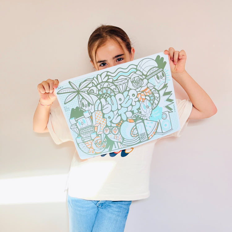 SUPER PETIT. Bishopparigo graffity mat