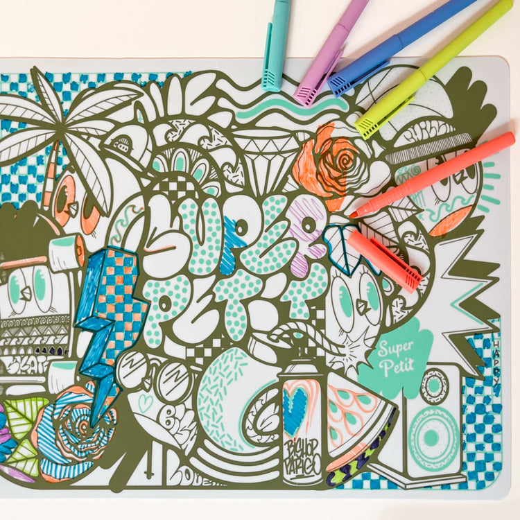 SUPER PETIT. Bishopparigo graffity mat