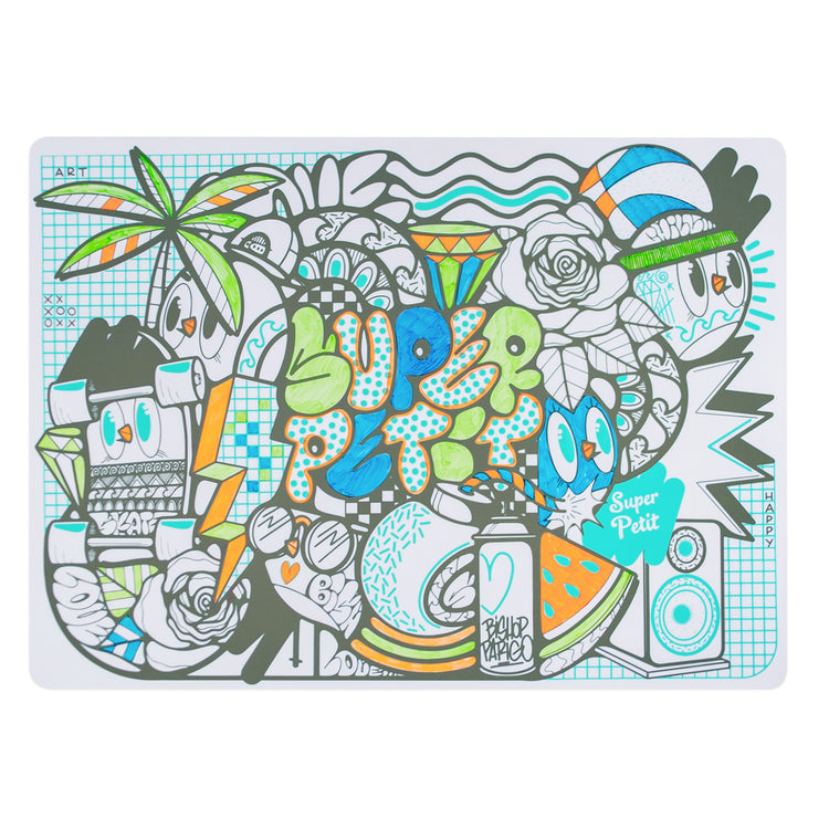 SUPER PETIT. Bishopparigo graffity mat