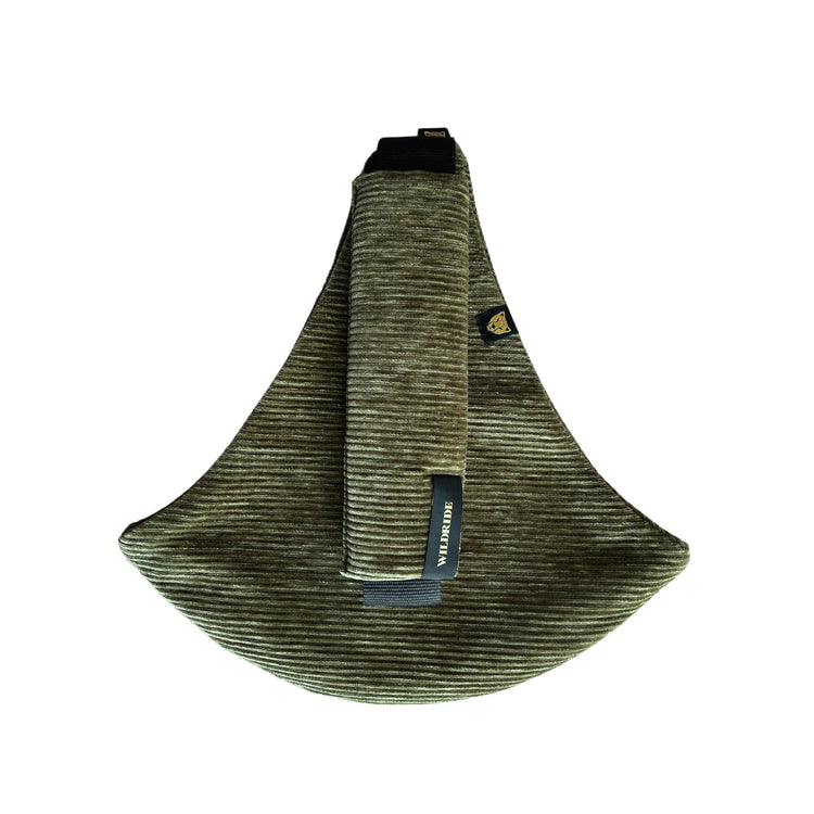 WILDRIDE. Toddler carrrier corduroy Olive Green