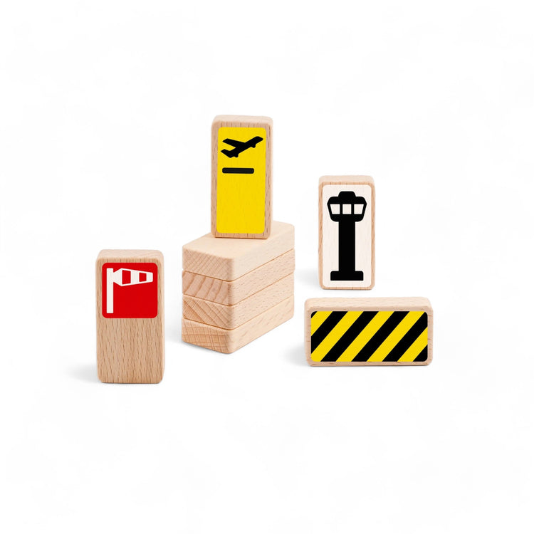 Waytoplay. Road blocks - Airport Signs