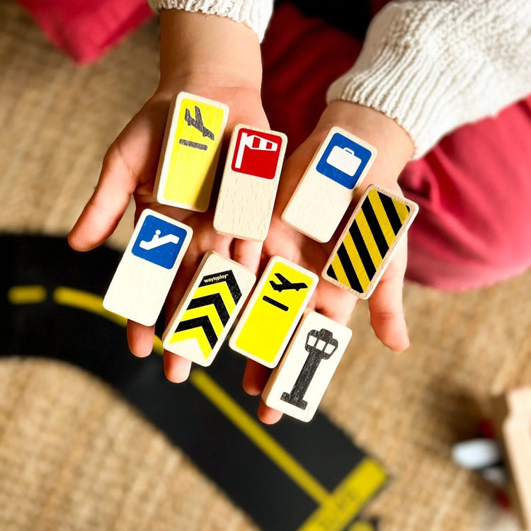 Waytoplay. Road blocks - Airport Signs