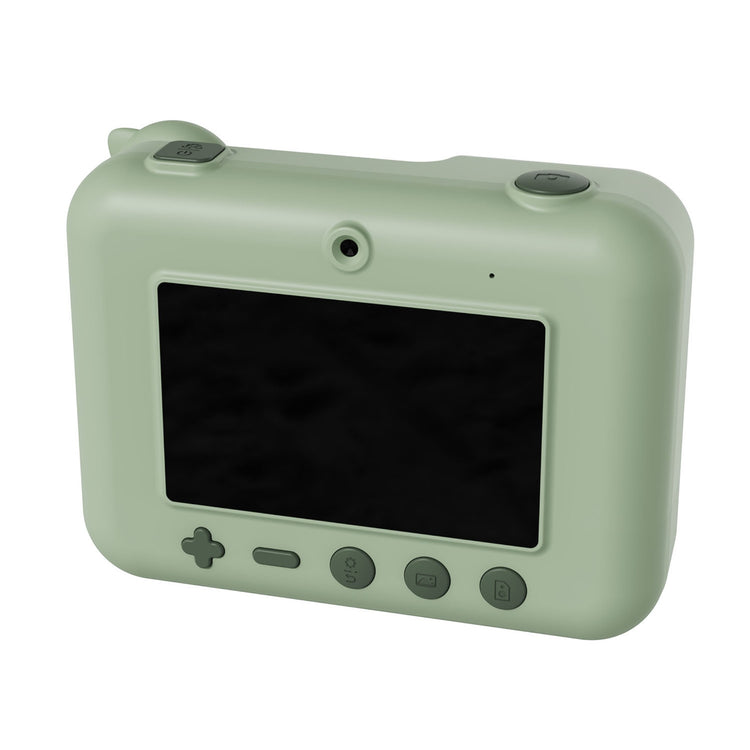 ZOO FAMILY. Zoo print camera Dino green