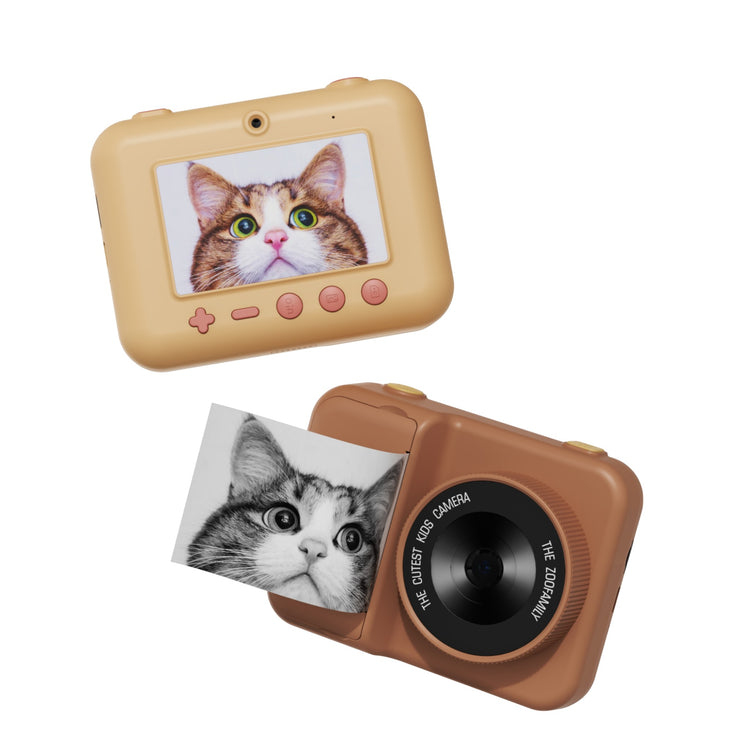 ZOO FAMILY. Zoo print camera Bear