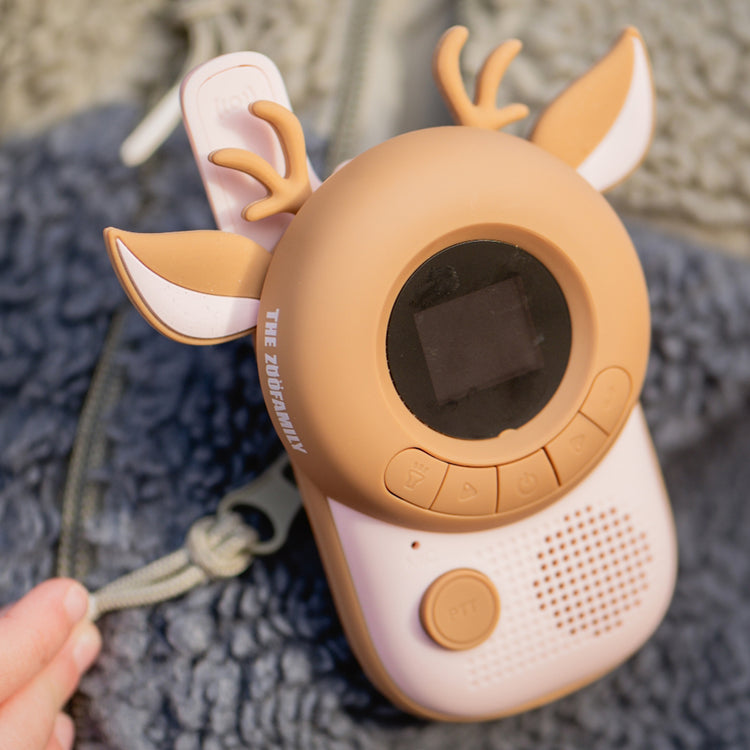ZOO FAMILY. Σετ walkie talkie Zoo Ρακούν-Ελαφάκι