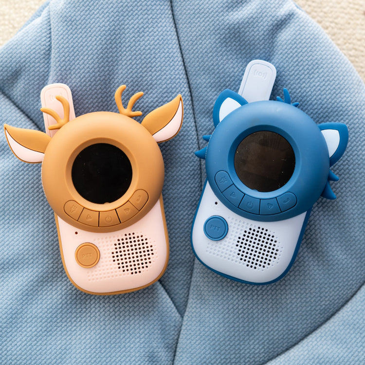 ZOO FAMILY. Σετ walkie talkie Zoo Ρακούν-Ελαφάκι