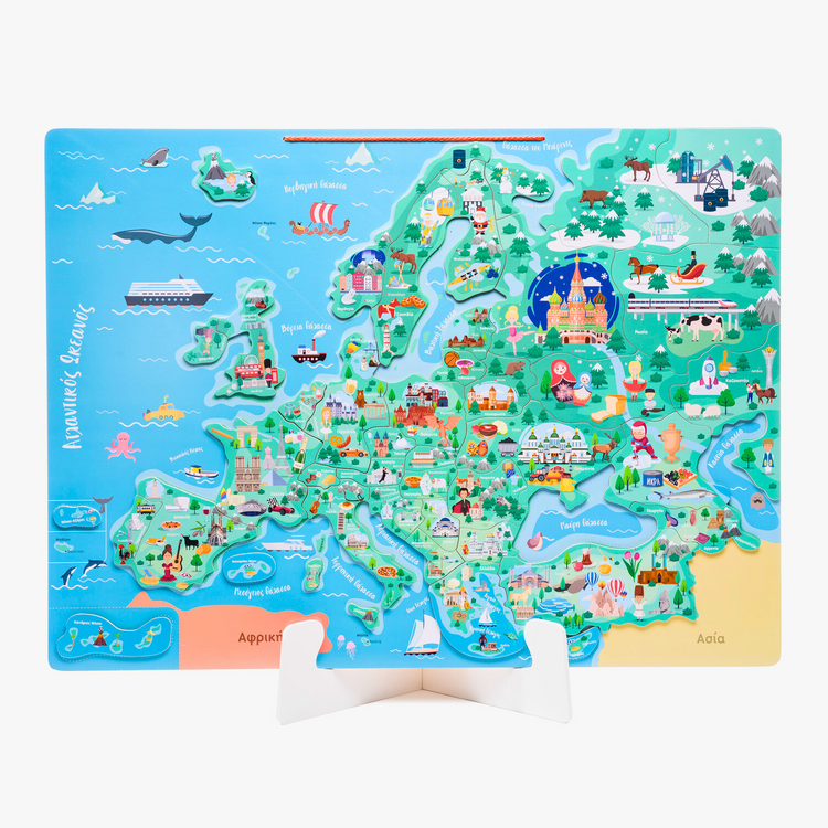 Cozykids - Magnetic puzzle Map Europe