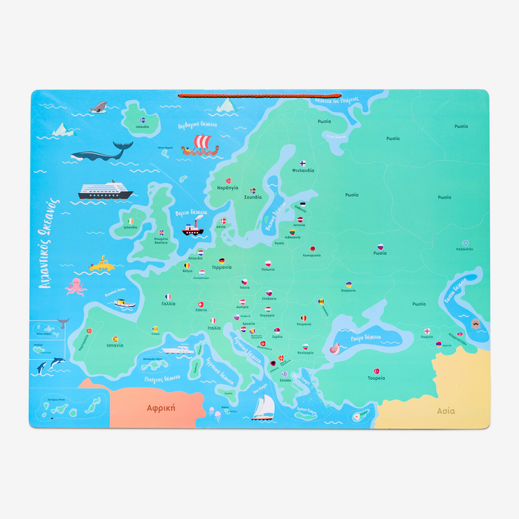 Cozykids - Magnetic puzzle Map Europe