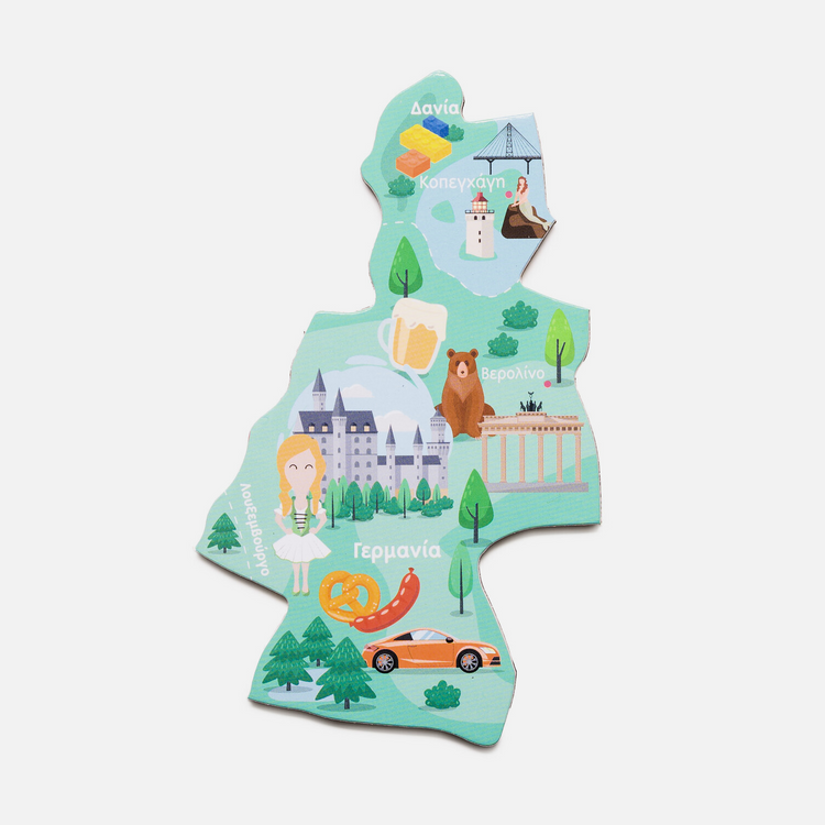 Cozykids - Magnetic puzzle Map Europe