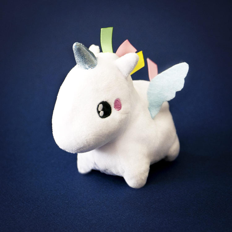 SHAKIES-UNI. Fabric Animal with Light Unicorn