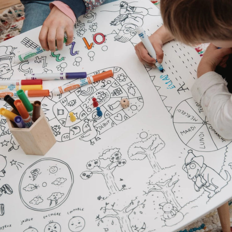 DB KIDS. Επιφάνεια χρωματισμού για τραπεζάκι Artist