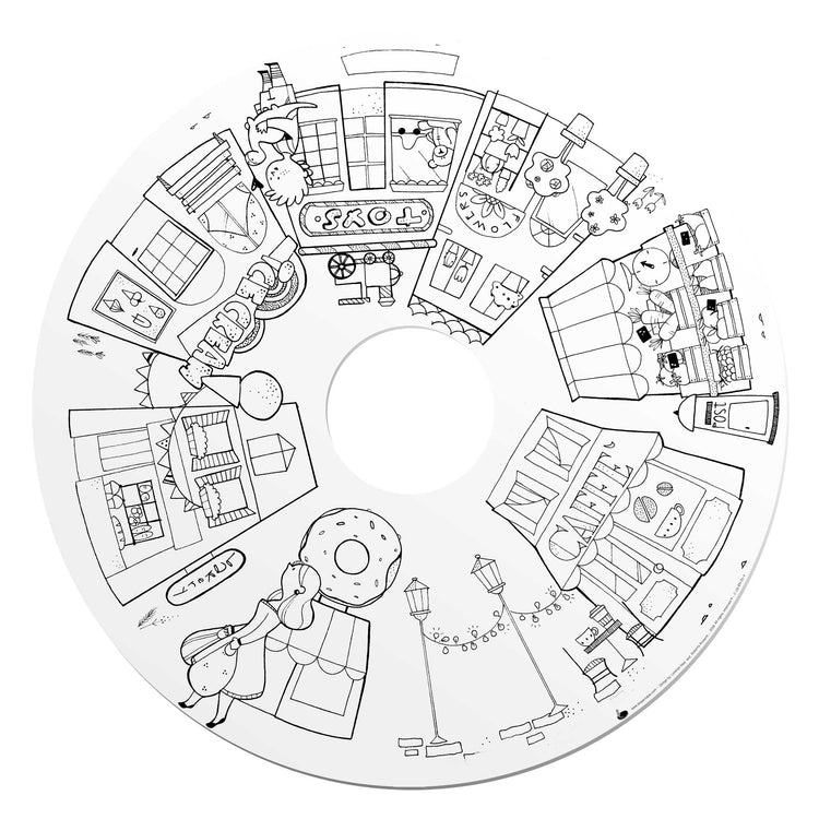 DRAWING TABLE. Refill of 20 coloring papers
