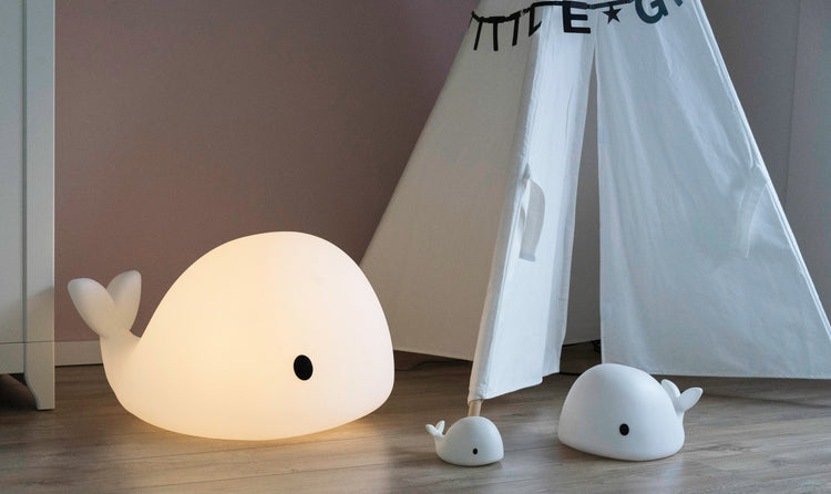 FLOW. Moby large - Night light (white)