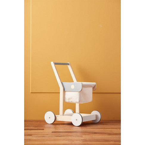KIDS CONCEPT. Ξύλινο καρότσι για ψώνια