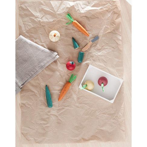 KIDS CONCEPT. Ξύλινο σετ λαχανικών