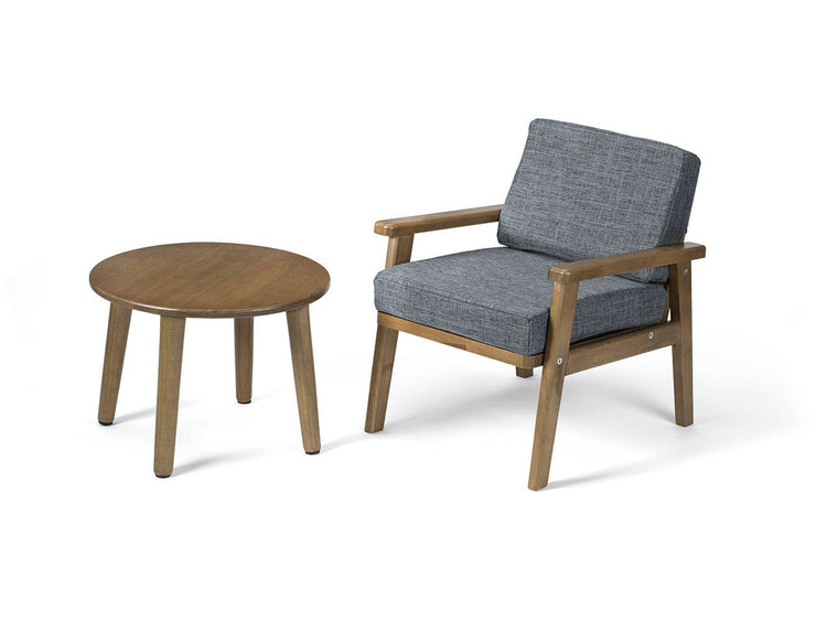 KIDS CONCEPT. Wooden coffee table (brown)