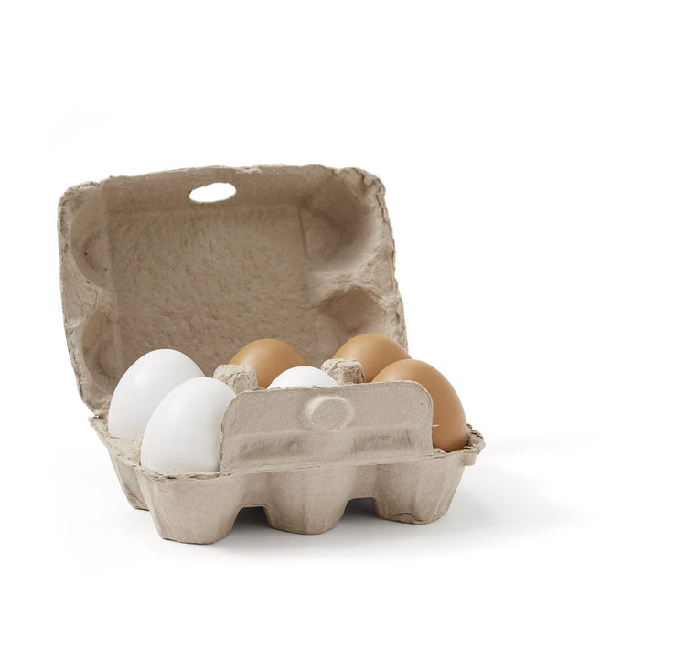 KIDS CONCEPT. Σετ 6 ξύλινα αυγά