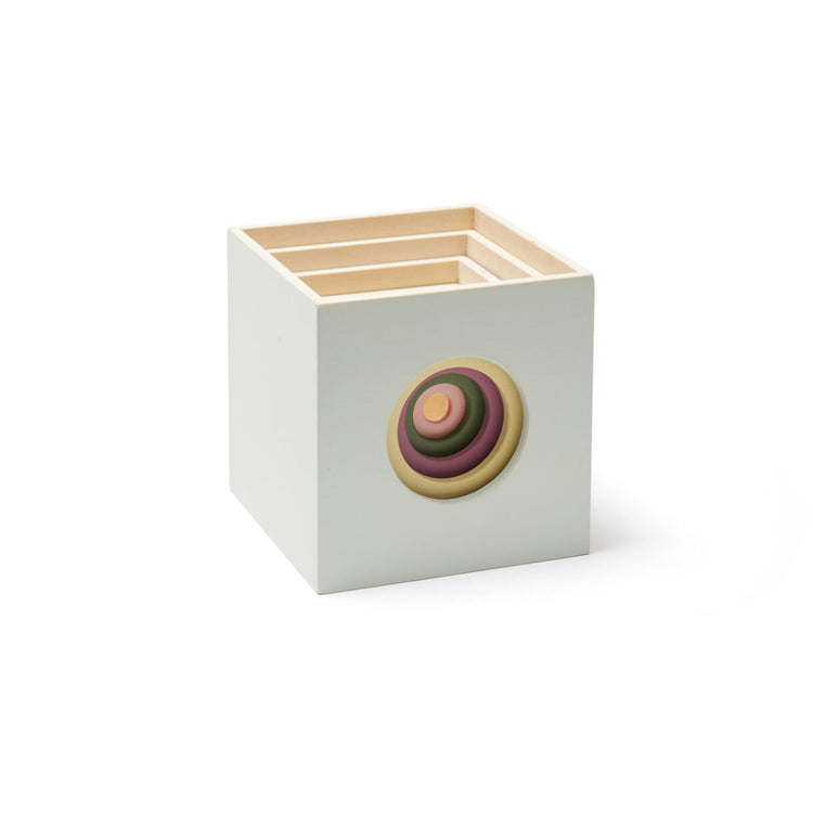 KIDS CONCEPT. Cubes wood 5 pcs EDVIN