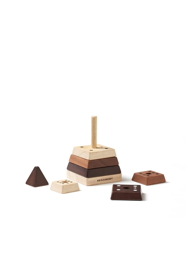 KIDS CONCEPT. Stacking pyramid natural NEO