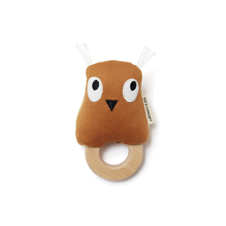 KIDS CONCEPT. Rattle owl rust EDVIN