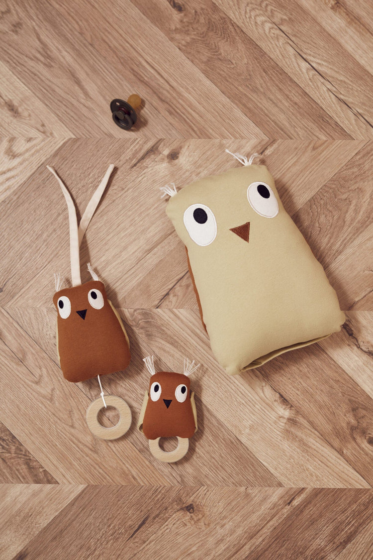 KIDS CONCEPT. Rattle owl rust EDVIN