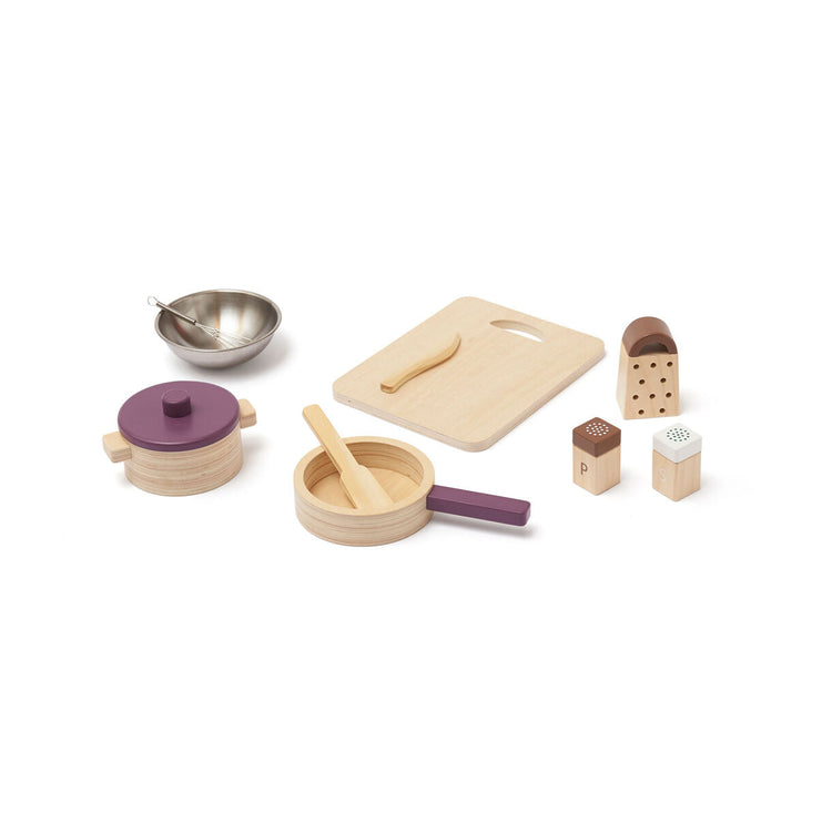 KIDS CONCEPT. Cookware play set KID'S HUB