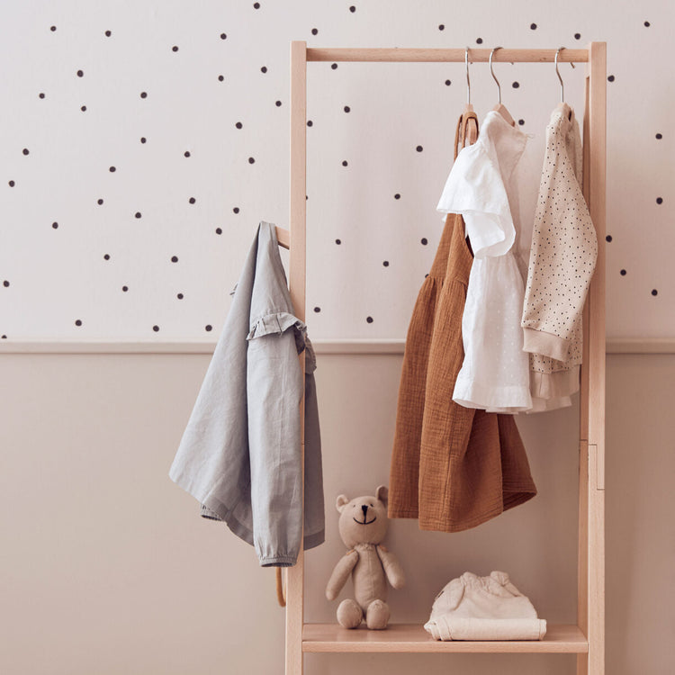 KIDS CONCEPT. Clothing rack SAGA Blonde