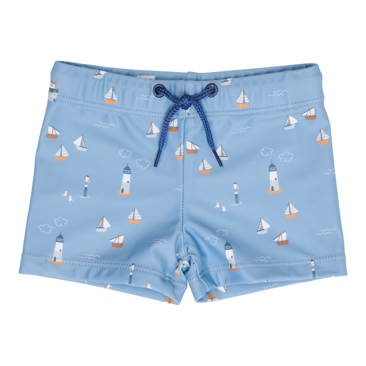 LITTLE DUTCH. Παιδικό μαγιό για αγόρια Sailors Bay Dark Blue